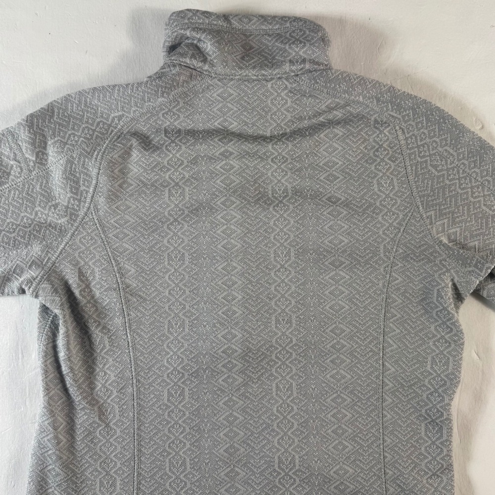 Patagonia Better Sweater 1/4 Zip Geometric‎ Fleece Pullover Small Gray  25523 - Picture 3 of 8